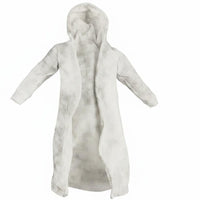 1/12 Scale Hooded Coat Handmade Miniature Posable Windbreaker for Toy Collection