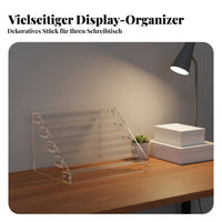 Acrylic Display Riser Multi-Functional Clear Tiered Stand Multifunctional
