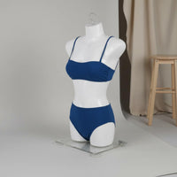 Hanging Female Torso Mannequin Slim Waist Design Hanging Mannequin Torso Women's Bathing Suits Display Form Rotating Hook