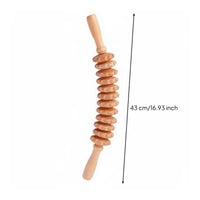 Wooden Gua Sha Tool Kit Natural Beechwood Wood Treatment Massage Tool Set