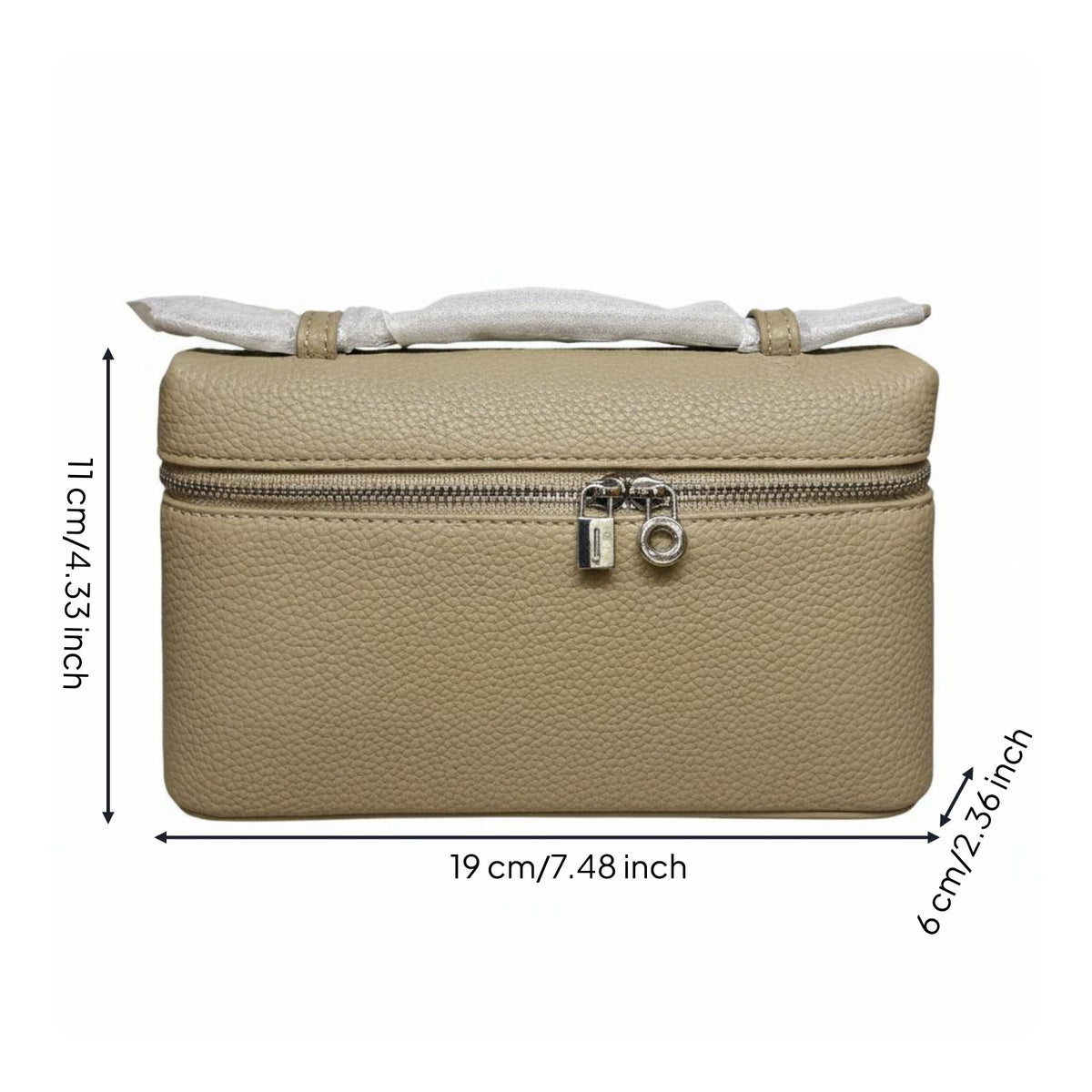 Box Handbag Light Luxury Hard Shell Crossbody Bag Easy to Clean for Shopping