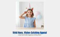 Kids Magical Horse Flower Headband, Festive Gathering, Handmade, Colorful, Stage Performance, Photo Prop