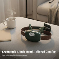 Bionic Hand Neck Massager Cordless Electric Cervical Spine Massager Individual Care Appliance Battery-Powered Skin-Gentle