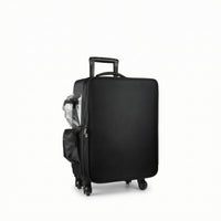 Makeup Case with Rotating Wheels Wheeled Sminkkoffert Med Hjul Rullande Cosmetic Trolley for Salon