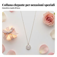Fu Character Locket Necklace Light Luxury Chinese Fu Character Locket