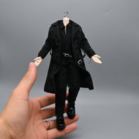 1/8 BJD Doll Shirt Long Sleeves Miniature Fashion Pointed Toy Clothing