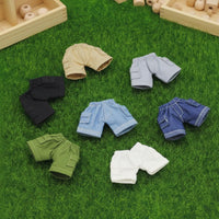 Doll Pants Cute Design Miniature Doll Design Miniature Cargo Trousers for Setups