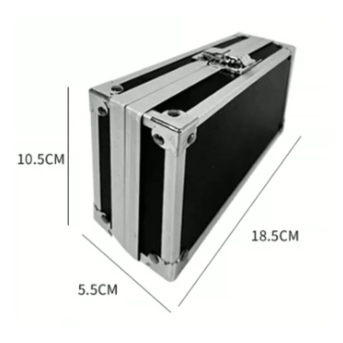 Aluminum Tool Box Heavy Duty Small Metal Briefcase Shockproof