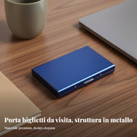 Stainless Steel Card Holder Anti-Degaussing Stainless Steel Credit Card Wallet