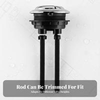 Dual-Push Cistern Button Universal Fit Dual Flush Button Easy Installation