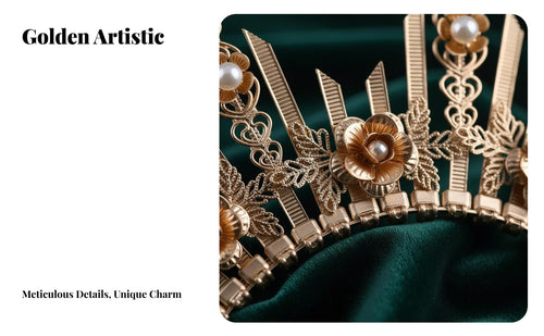 Elegant Radiant Headband Regal Aesthetic Radiant Crown Celestial Headpiece Ornate Design Medieval Cosplay Crown Lightweight