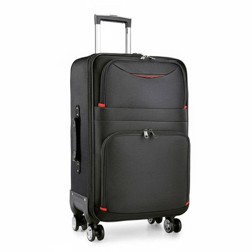 Soft-Sided Suitcase Expandable Softside Luggage for Vacationers