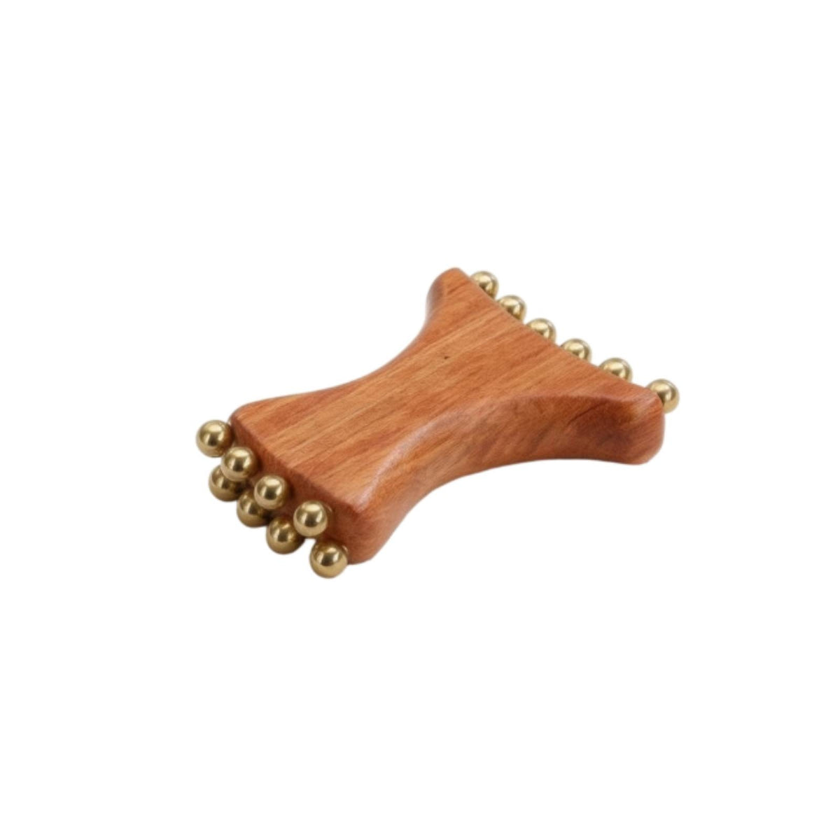 Face Massage Tool with Storage Bag Wooden Facial Massager Gentle for Home
