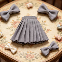 Blythe Doll Skirt With Belt Doll Pleated Skirt for Hobbyists