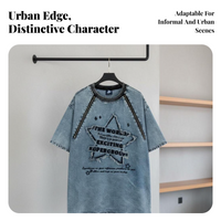 Men's Loose Fit Vintage Short Sleeve Everyday T-shirts