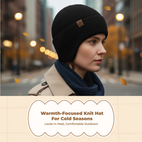 Knitted Head Cap Sports Running Warm Unisex