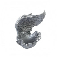 Angel Wing Ornament Holder Textured Bowl Holder Stable Base Home Decoration