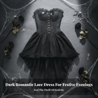 2 Pieces Strapless Corset Dress with Lace Shrug Flared Bell Sleeves for Teens