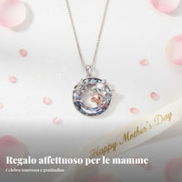 Mother Daughter Elephant Necklace Meaningful Gift Mom and Baby Elephant Necklace