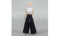 Sleeveless Top and Jean Shorts Easy to Dress 1/12 Scale Doll Clothes