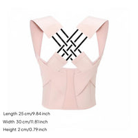 Back Posture Corrector Muscle Memory Hunched Back Correction Belt Washable