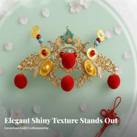 Traditional Chinese Attire Hair Accessory Elegant Design Chinese Design Hair Crown Chinese Design Tassel Headwear Intricate