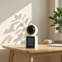 Communication System with Indoor Monitor High Resolution Tabletop Monitor with Camera Visual Communication System Camera