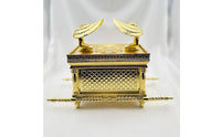 Ark of the Covenant Reproduction Detailed Craftsmanship for Display Shelf