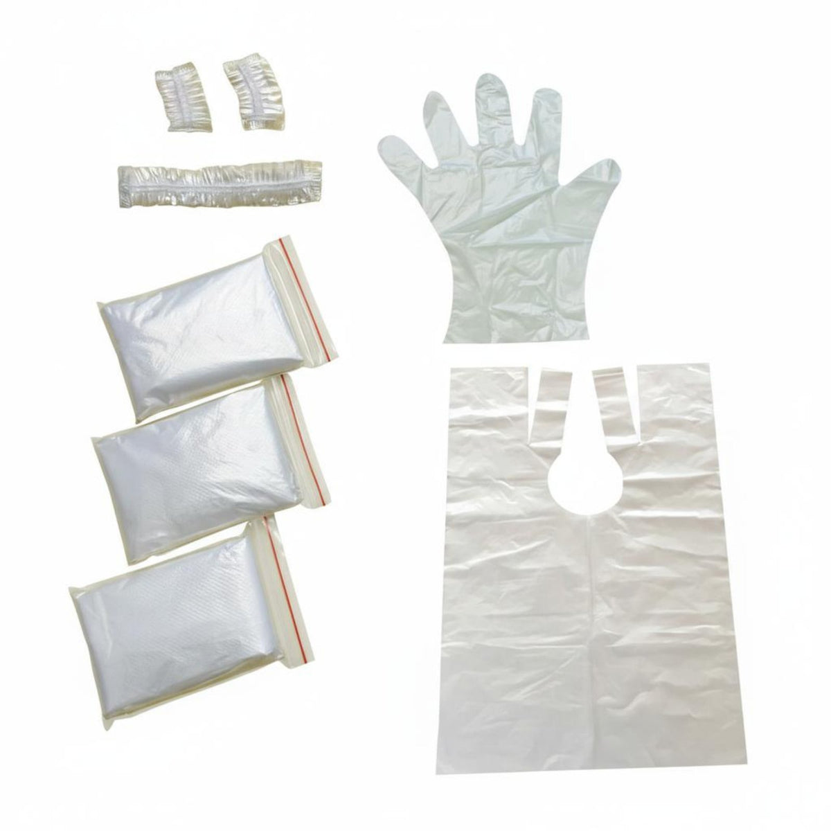 Thickened Material Disposable Hair Dyeing Cape Hygienic Disposable Hair Dye Apron Tear-Resistant for Barbers, Adults, Barbershop, Shampooing