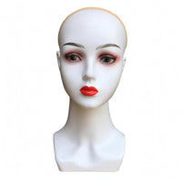 Mannequin Head Display Form Smooth Surface Hairpiece Display Head Easy to Use