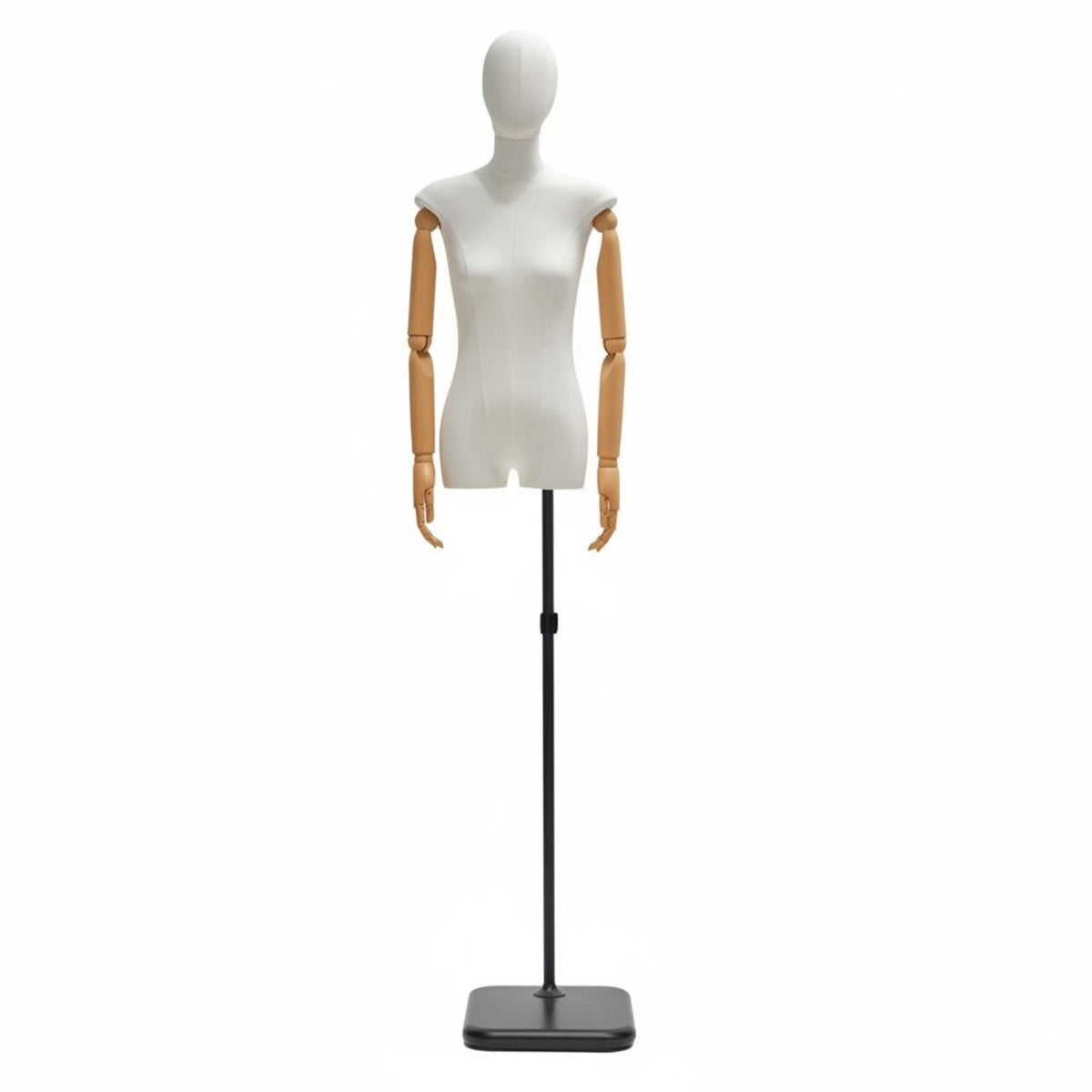 Half Body Clothing Form Stable Thickened Base Female Mannequin Torso