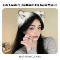 soft creature audio accessory Hairband with tinkling chimes soft audio accessorys headwaudio accessoryband Cute Appaudio accessoryance