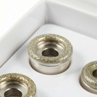 6 Pieces Abrasive Dermabrasion Head Tapered Microcrystal Grinding Tip