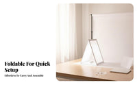 Foldable Glow Softener Lightweight Foldable Glow Softener Board Foldable Photo Reflector Quick Setup Photography Glow