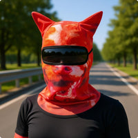3D Creature Mask Hood Stretch Outdoor Gear Dustproof for Riding