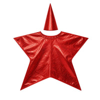 Shiny Party Wear Christmas Star Costume Photo Prop for Parent-Child Activity