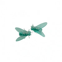 Fly Stud Earrings Detailed Body Jewelry Lightweight
