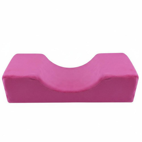 Removable Washable Cover U-Shaped Lash Pillow Soft Breathable Material Ergonomic Eyelash Extension Pillow Skin-Friendly for Spas