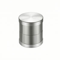 Gemstone Sieve with Plates Cylindrical Jewelry Sieve with Lid Polished