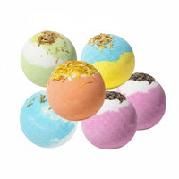 12 Pieces Floral Bath Gift Box Rich Bubbles for Spa