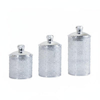 3 Pieces 3 Piece Sealed Jar Set Easy to Clean Clear Kitchen Storage Container