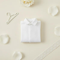 White Doll Blouse Easy to Match Toy Clothing Washable