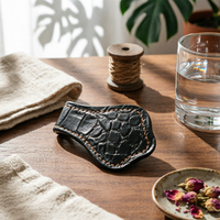 Leather Chalk Clip Cowhide Sports Accessory Compact