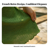 Tummy Control Skirtini Swimsuit Retro Design Two-Piece Swimdress Slimming Effect for Adults, Teens, Hot Season, Resort, Vacation