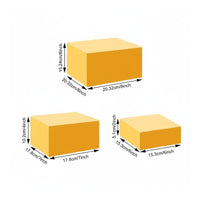 4 Pieces uncoveredTop Acrylic Display Box Easy to Clean for Bakery