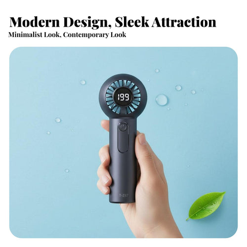 199 Speeds Handheld Mini Fan Lightweight High Speed Personal Fan Pocket-Sized for Travelers