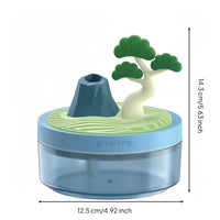 Mini Desktop Humidifier Intermittent Spray Desktop Humidifier Type-C for Office