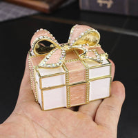 Floral Jewelry Box Romantic Accessory Storage Anti-Oxidation for Women