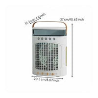 Desktop Misting Fan Rechargeable Personal Cooling Fan Auto-Deactivate Timer