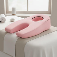 Prone Face Pillow Breathable Opening Face Cradle Pillow Washable for Spa Users